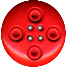 Galalith Button